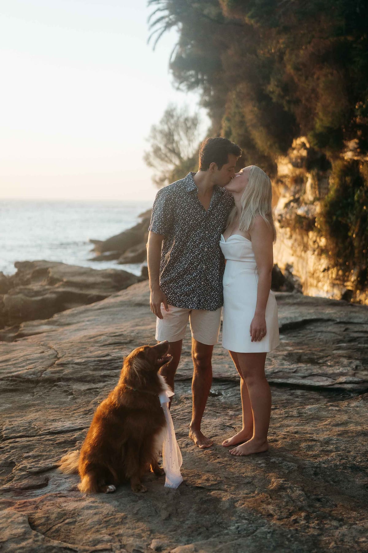 NICOLA AND JASON (Half underwater photoshoot at Gordon's bay, Eastern beacches Sydney)