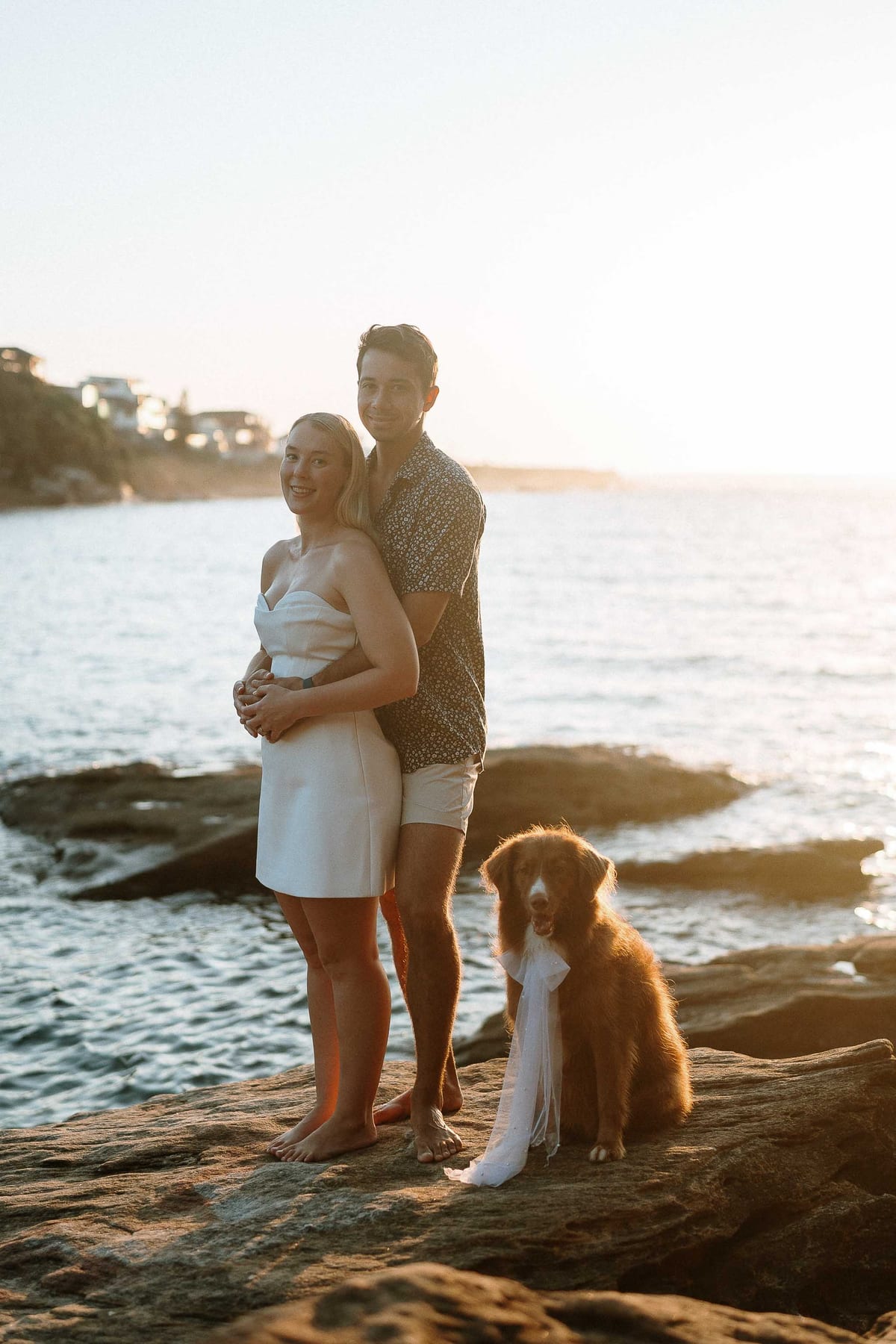 NICOLA AND JASON (Half underwater photoshoot at Gordon's bay, Eastern beacches Sydney)