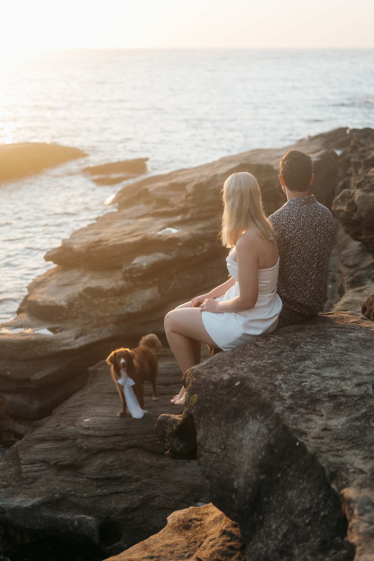 NICOLA AND JASON (Half underwater photoshoot at Gordon's bay, Eastern beacches Sydney)