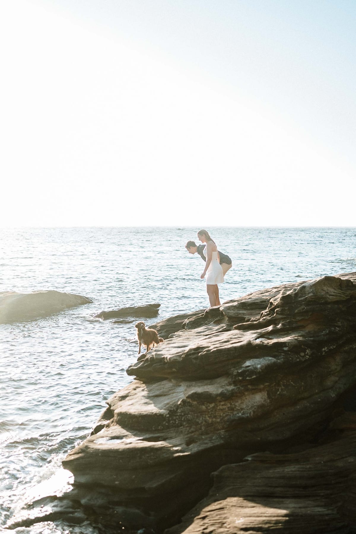 NICOLA AND JASON (Half underwater photoshoot at Gordon's bay, Eastern beacches Sydney)