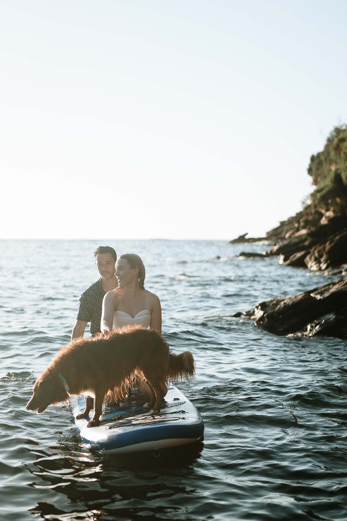 NICOLA AND JASON (Half underwater photoshoot at Gordon's bay, Eastern beacches Sydney)
