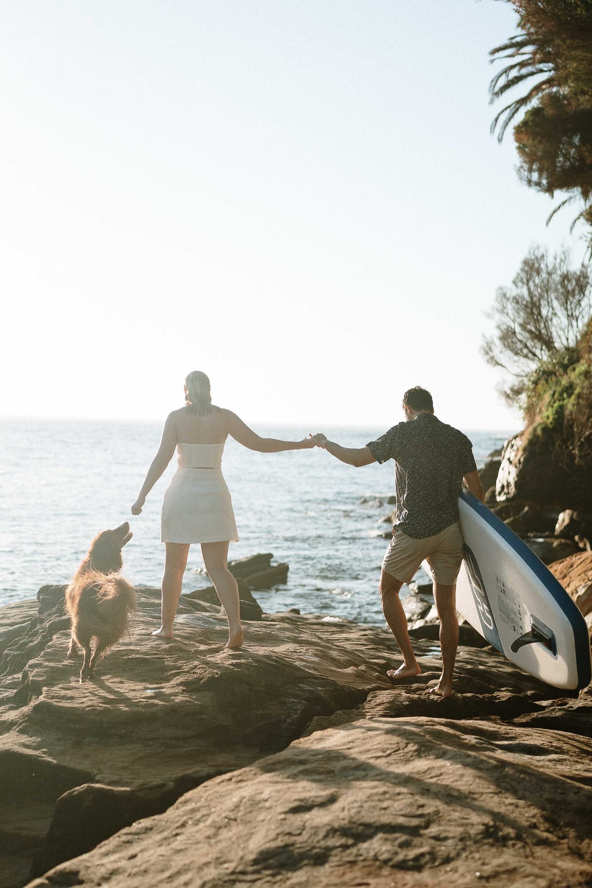 NICOLA AND JASON (Half underwater photoshoot at Gordon's bay, Eastern beacches Sydney)