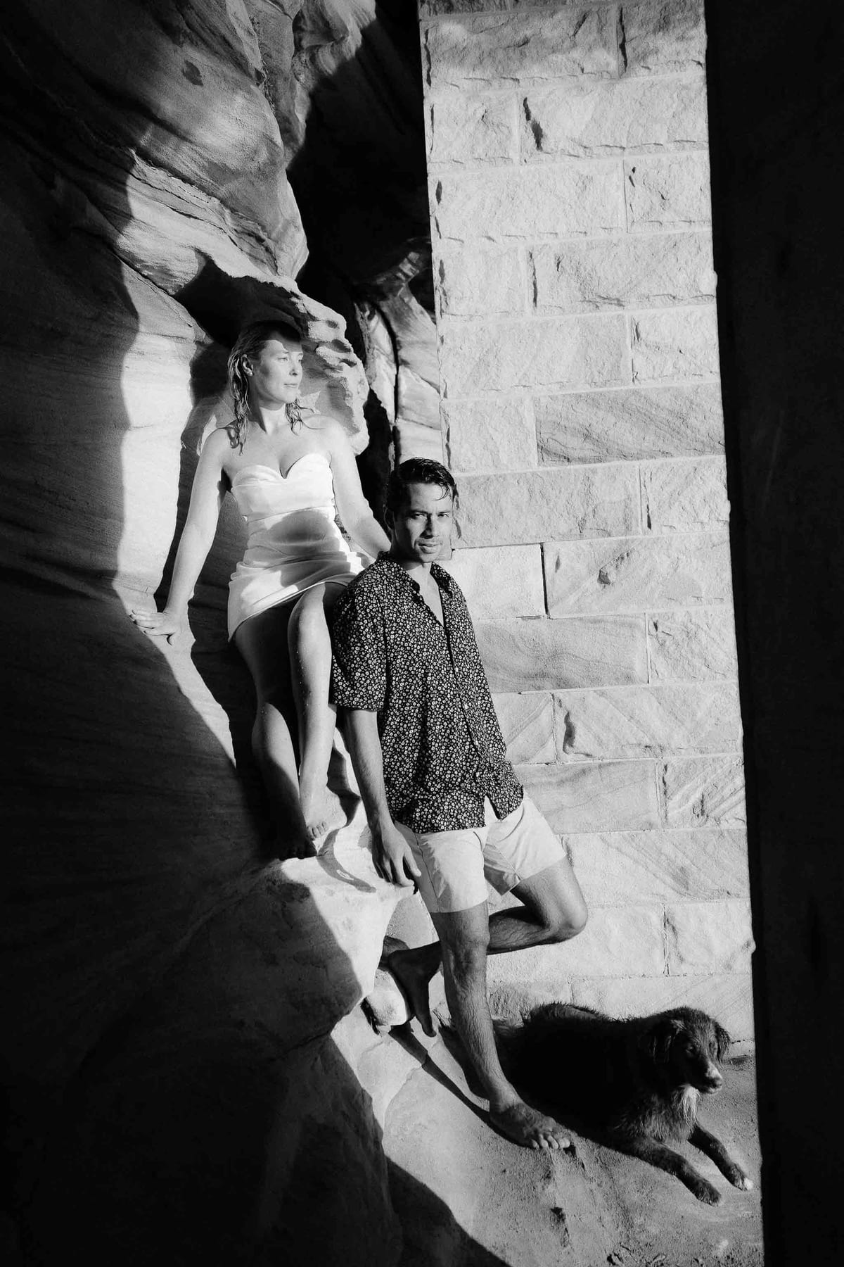 NICOLA AND JASON (Half underwater photoshoot at Gordon's bay, Eastern beacches Sydney)