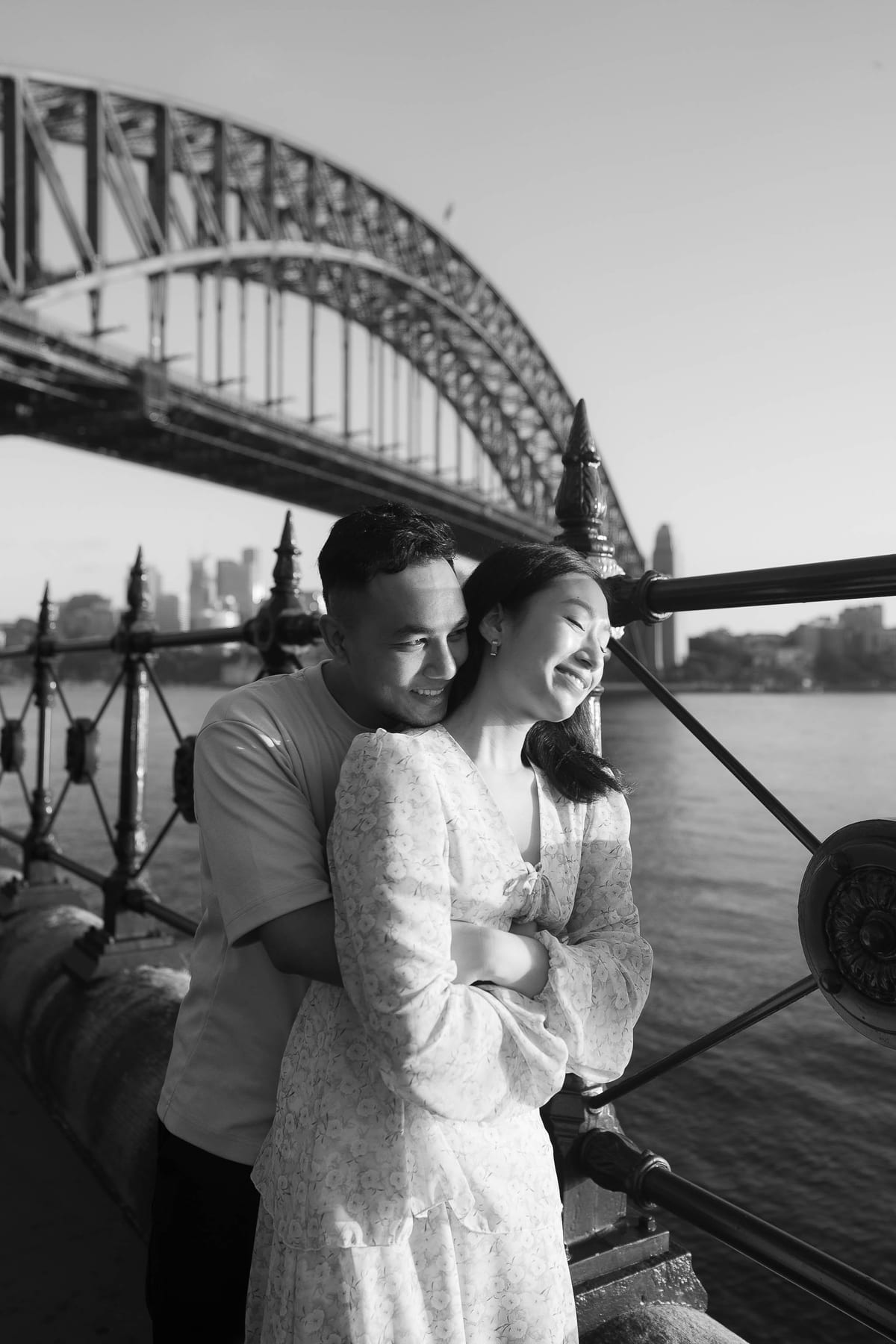 PRERANAH AND PARIWESH (Sunrise engagement photoshoot at the Circular quay, Sydney)