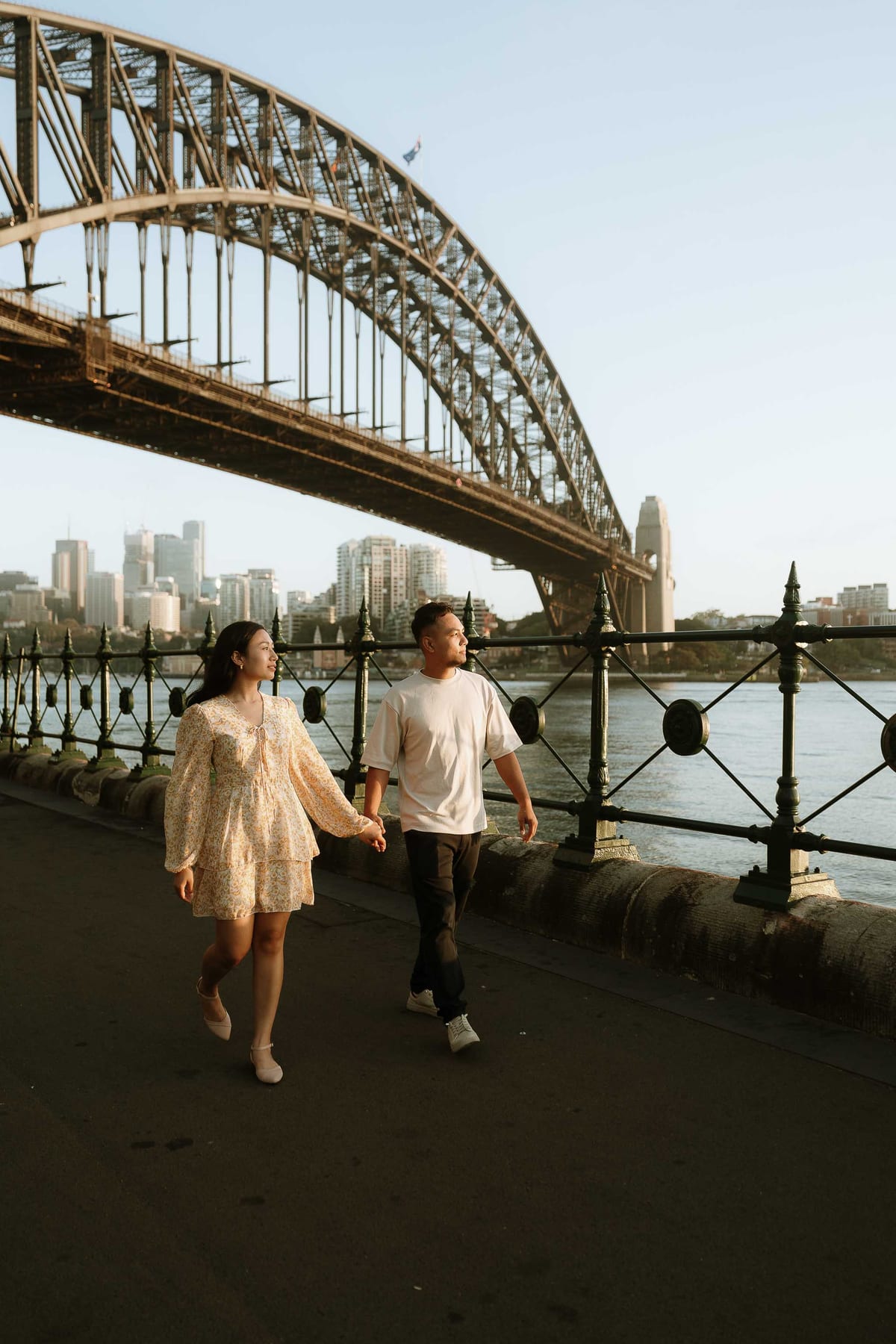 PRERANAH AND PARIWESH (Sunrise engagement photoshoot at the Circular quay, Sydney)