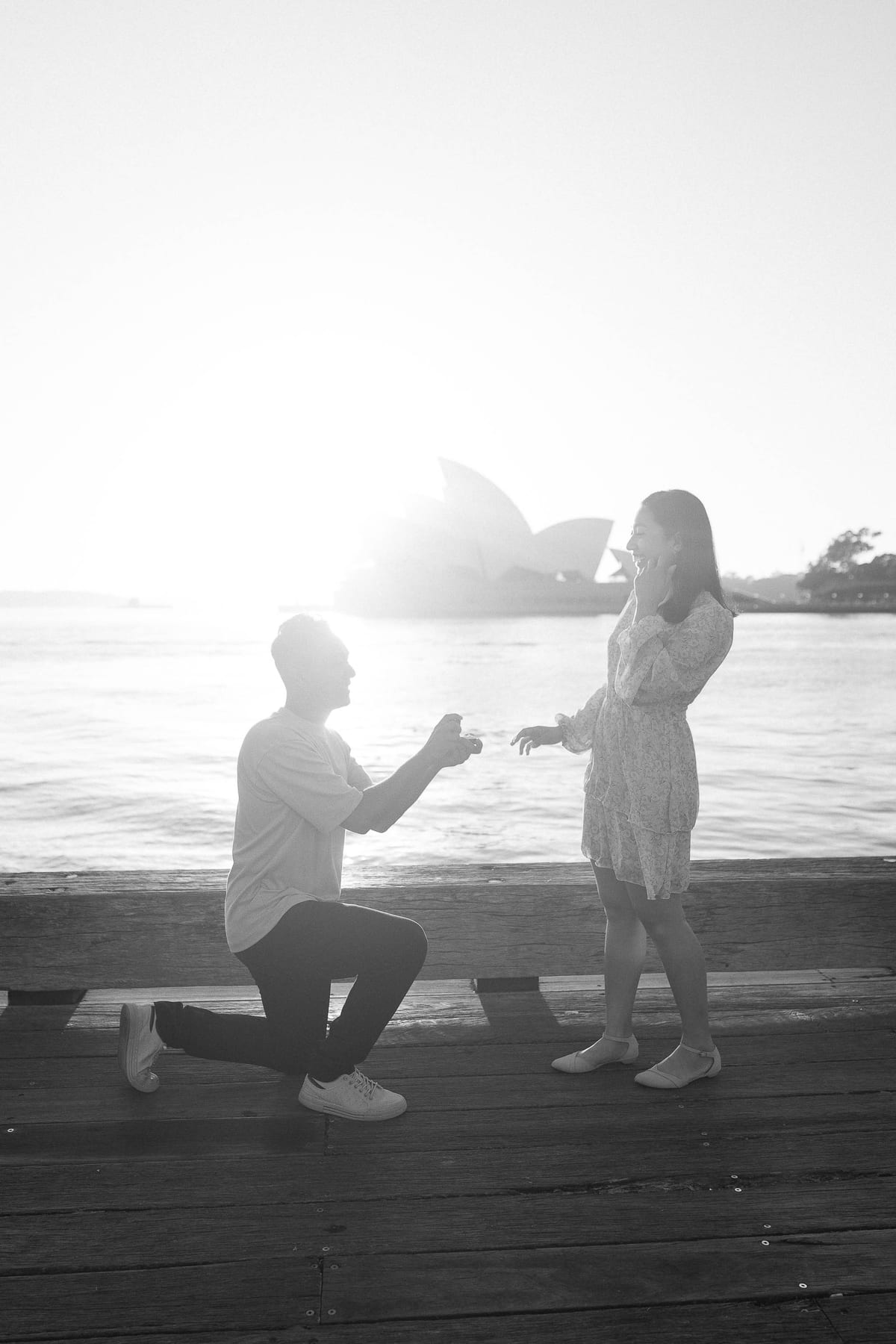 PRERANAH AND PARIWESH (Sunrise engagement photoshoot at the Circular quay, Sydney)