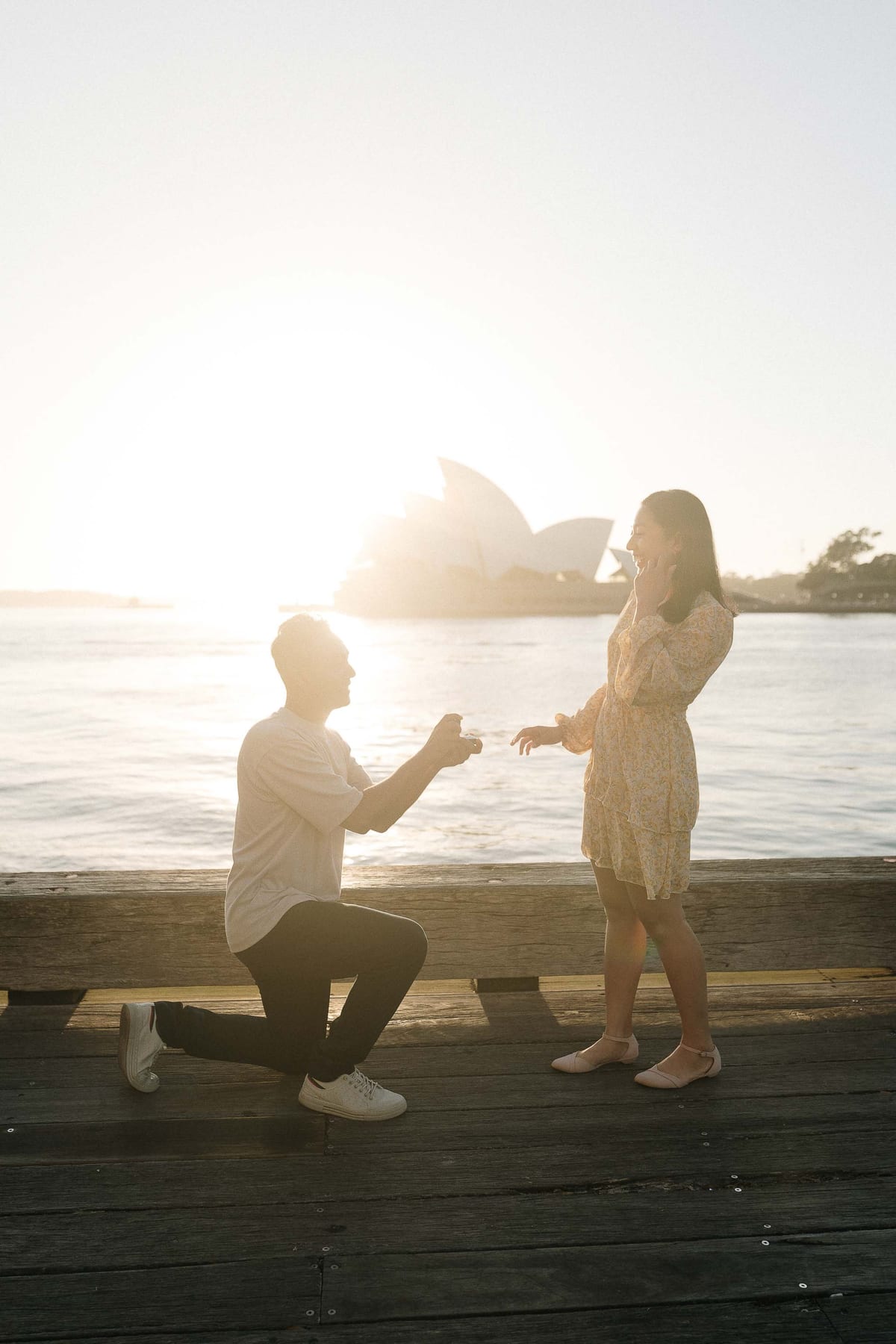 PRERANAH AND PARIWESH (Sunrise engagement photoshoot at the Circular quay, Sydney)