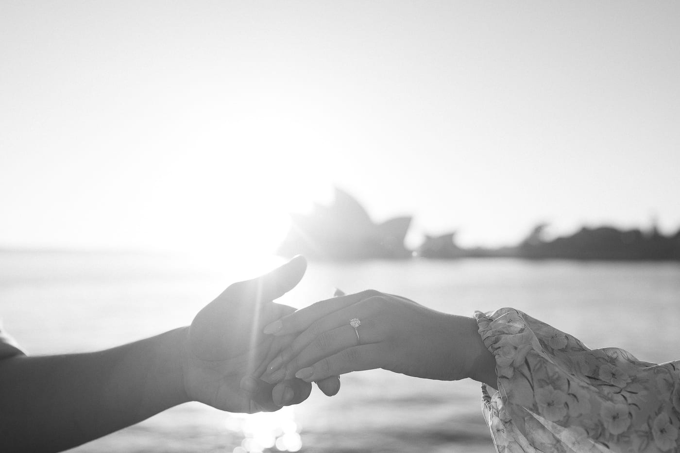 PRERANAH AND PARIWESH (Sunrise engagement photoshoot at the Circular quay, Sydney)