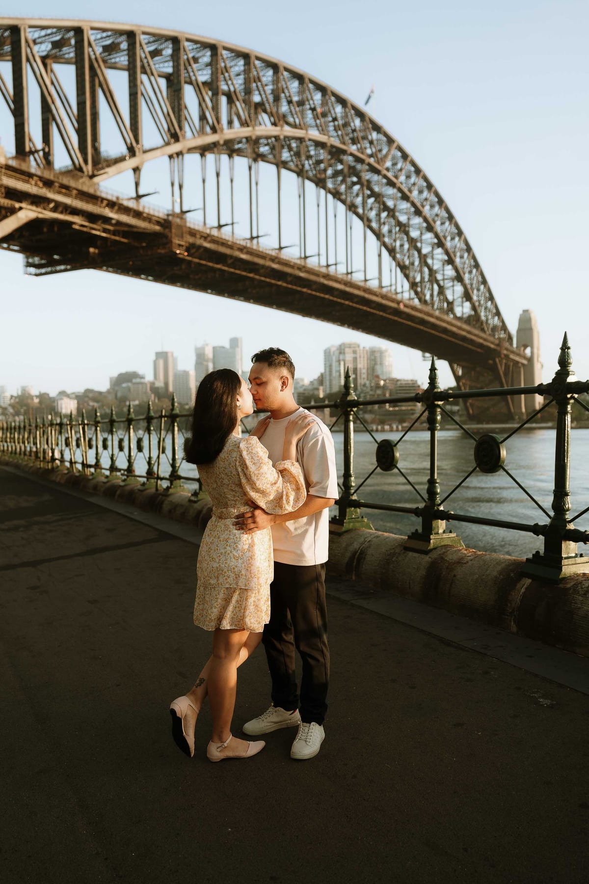 PRERANAH AND PARIWESH (Sunrise engagement photoshoot at the Circular quay, Sydney)