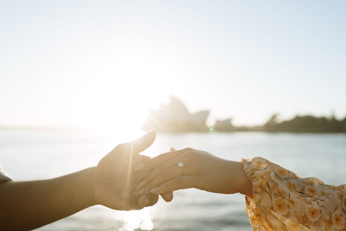 PRERANAH AND PARIWESH (Sunrise engagement photoshoot at the Circular quay, Sydney)