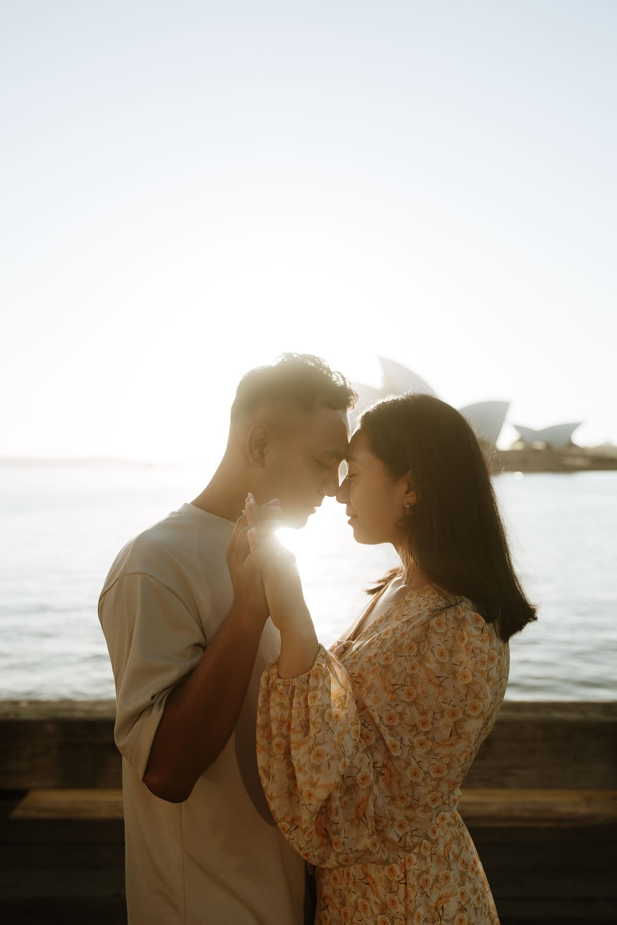 PRERANAH AND PARIWESH (Sunrise engagement photoshoot at the Circular quay, Sydney)