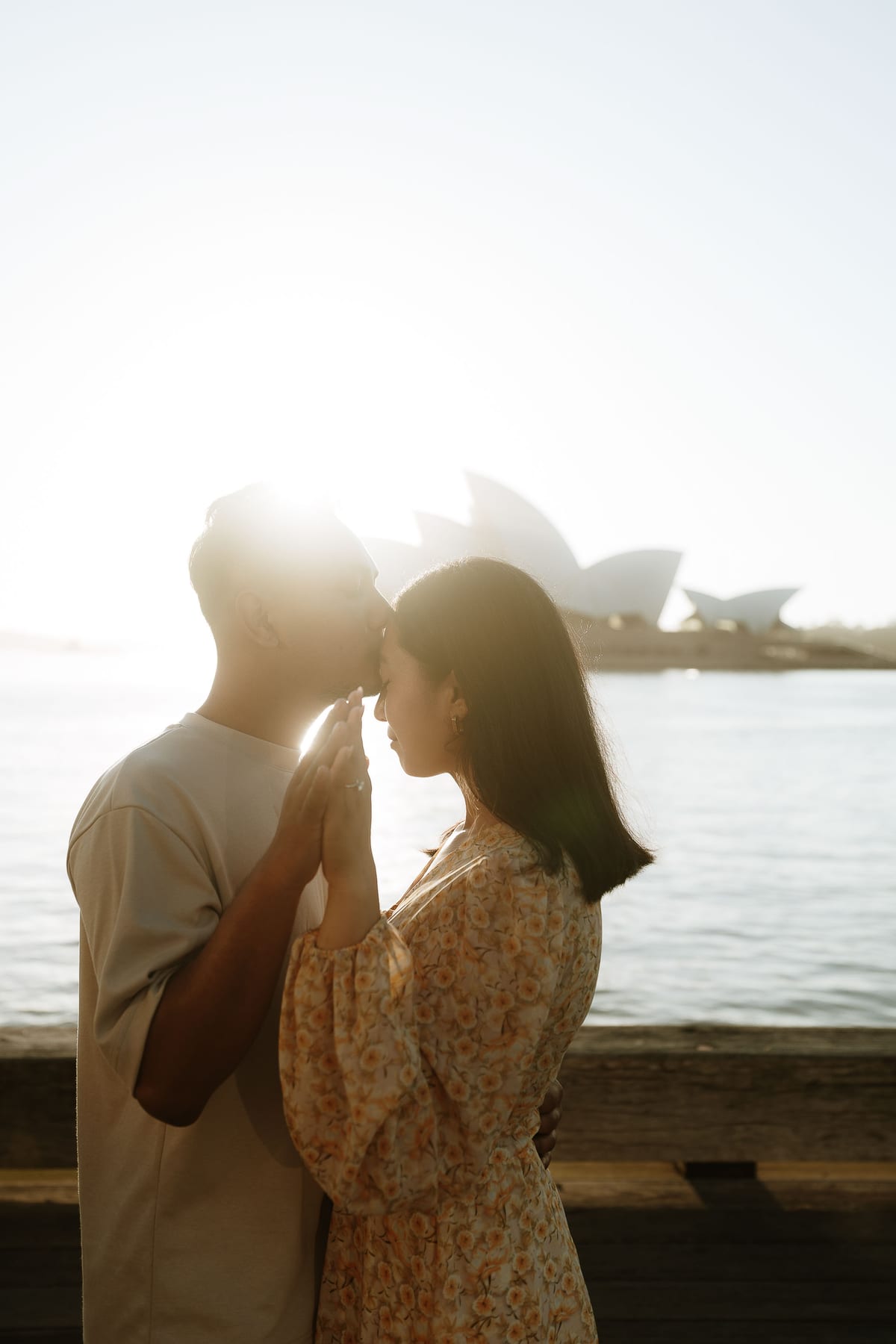 PRERANAH AND PARIWESH (Sunrise engagement photoshoot at the Circular quay, Sydney)
