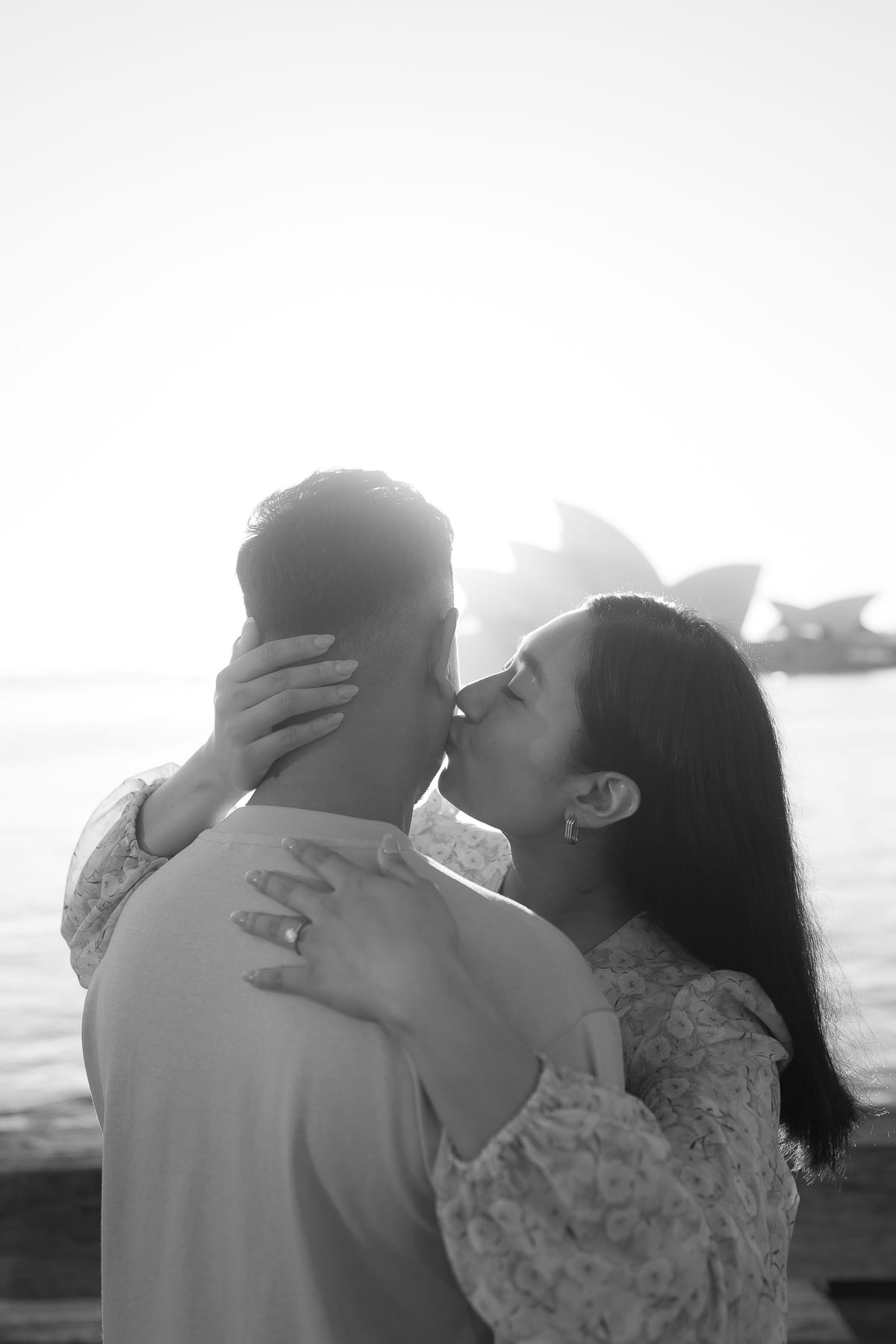 PRERANAH AND PARIWESH (Sunrise engagement photoshoot at the Circular quay, Sydney)