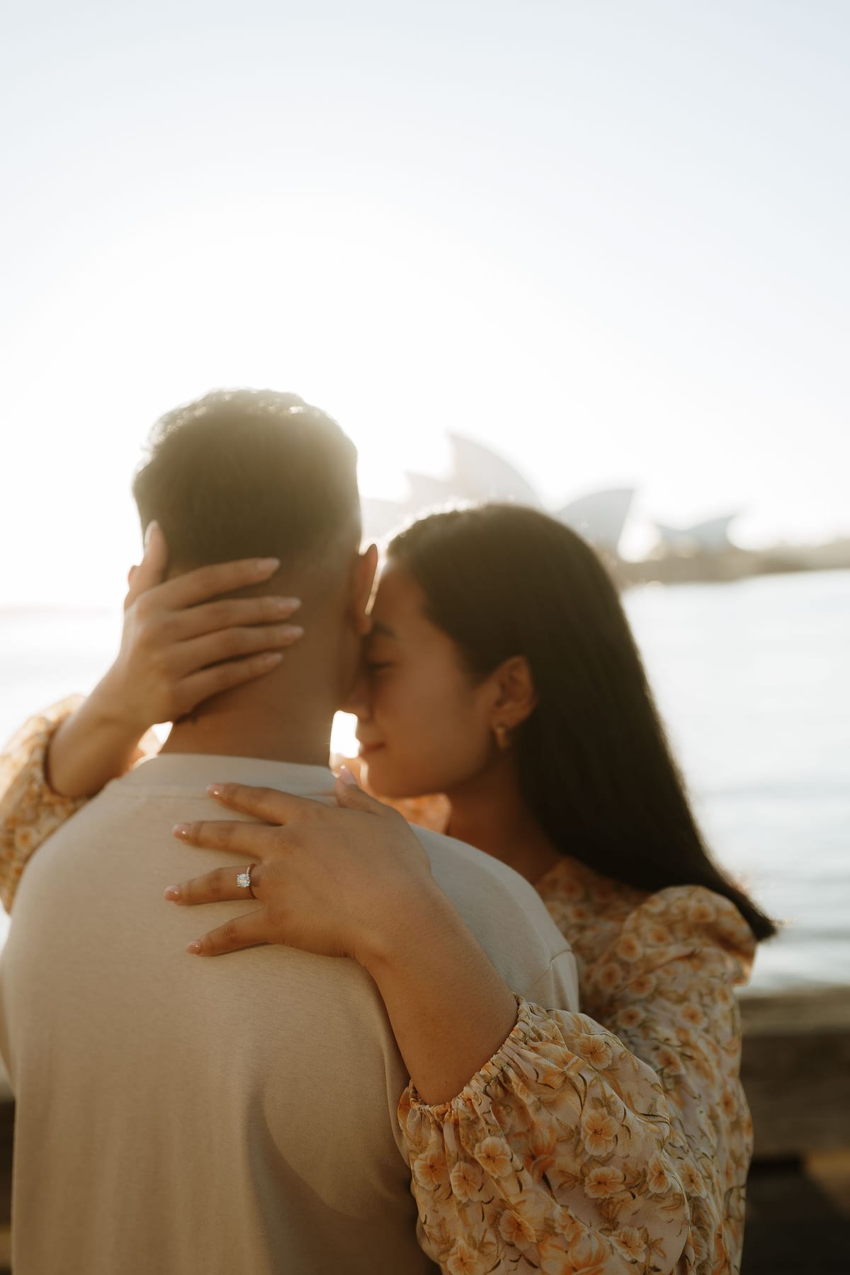 PRERANAH AND PARIWESH (Sunrise engagement photoshoot at the Circular quay, Sydney)