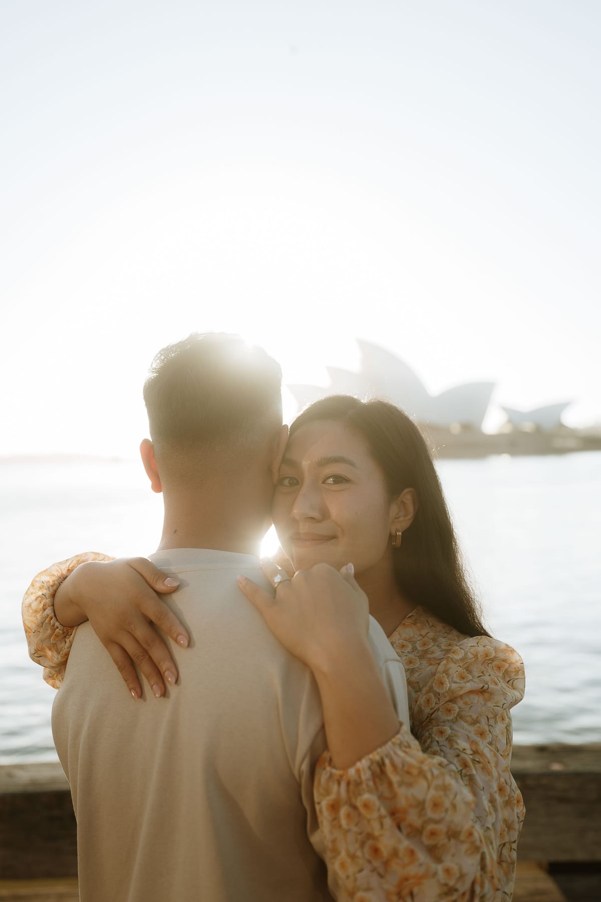 PRERANAH AND PARIWESH (Sunrise engagement photoshoot at the Circular quay, Sydney)