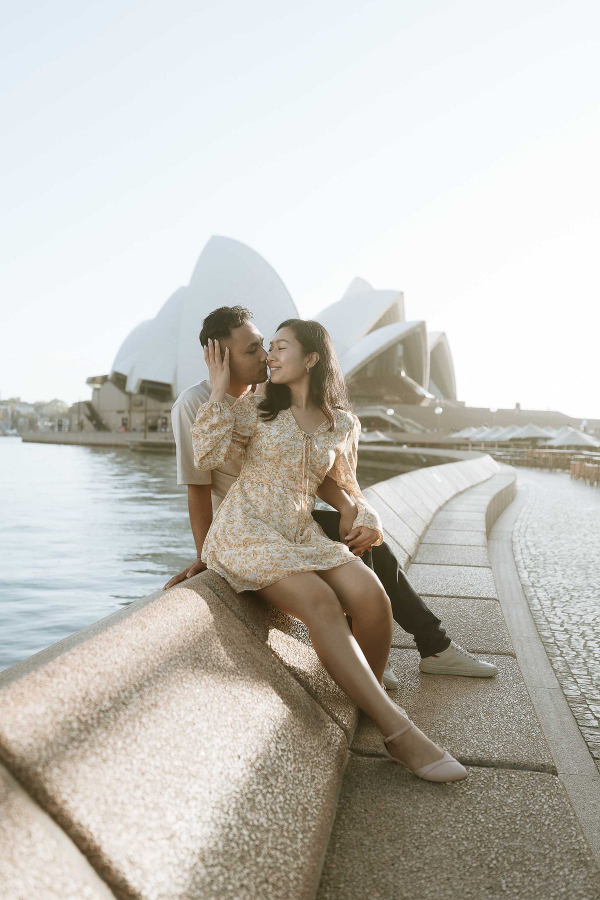 PRERANAH AND PARIWESH (Sunrise engagement photoshoot at the Circular quay, Sydney)
