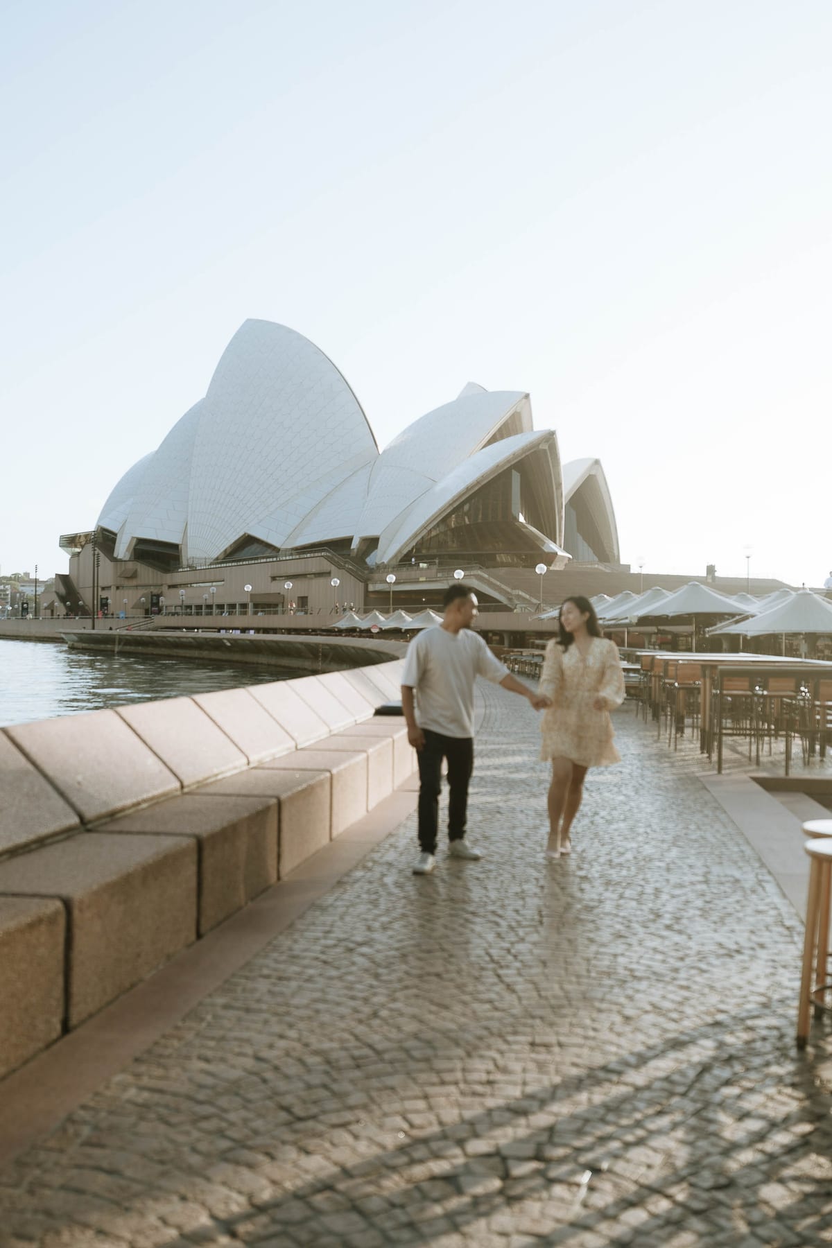 PRERANAH AND PARIWESH (Sunrise engagement photoshoot at the Circular quay, Sydney)