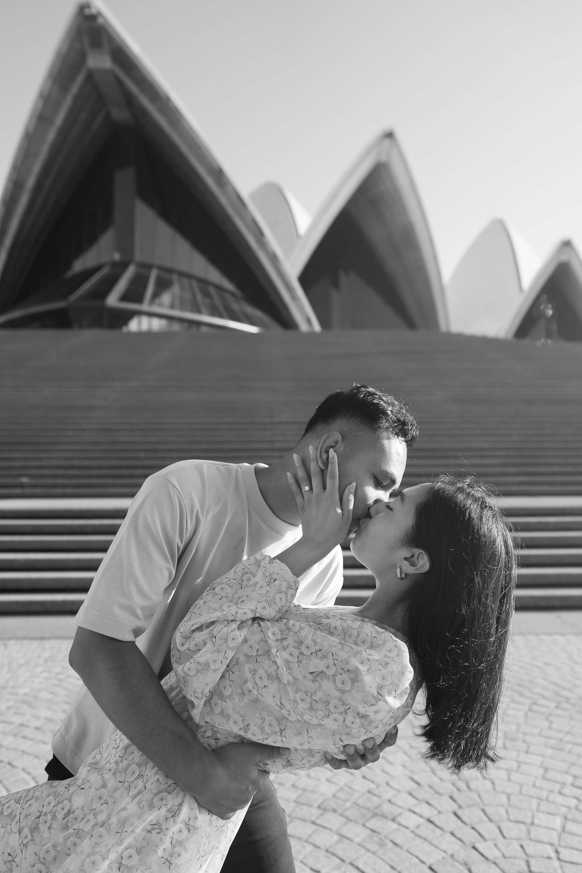 PRERANAH AND PARIWESH (Sunrise engagement photoshoot at the Circular quay, Sydney)