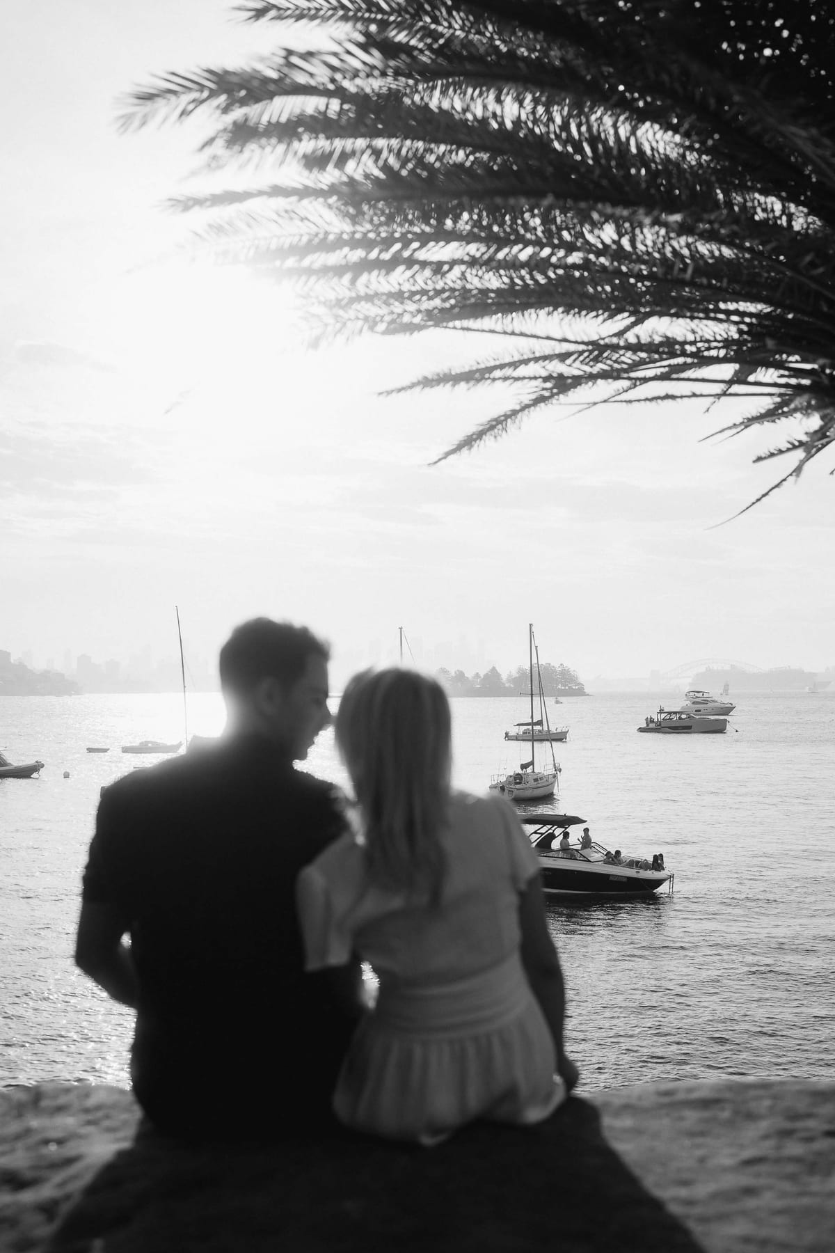 CAMERON AND SARAH (Pre-wedding photoshoot at Milk beach, Rose bay, Vaucluse)
