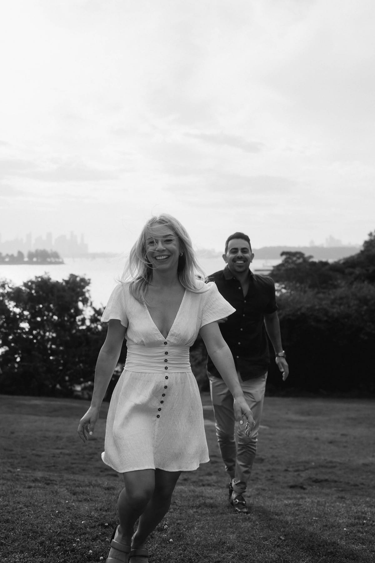 CAMERON AND SARAH (Pre-wedding photoshoot at Milk beach, Rose bay, Vaucluse)