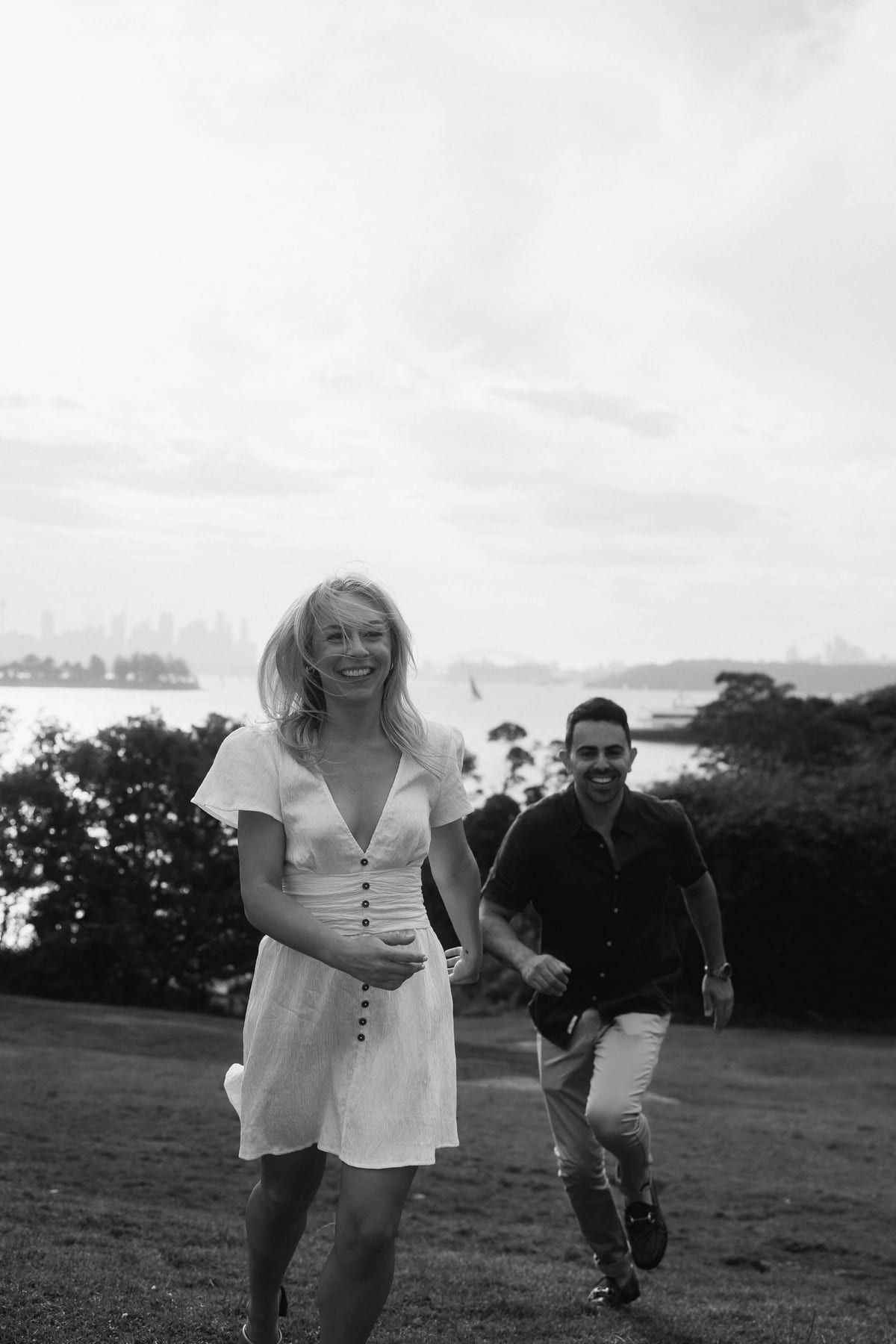 CAMERON AND SARAH (Pre-wedding photoshoot at Milk beach, Rose bay, Vaucluse)