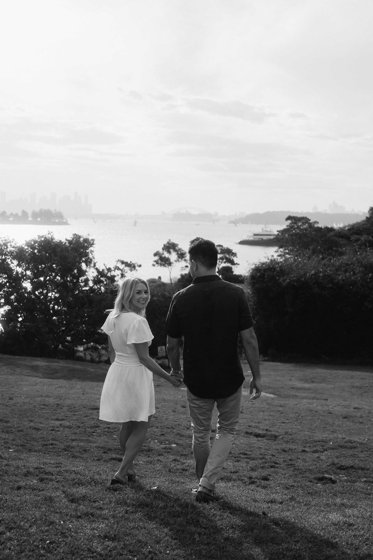 CAMERON AND SARAH (Pre-wedding photoshoot at Milk beach, Rose bay, Vaucluse)
