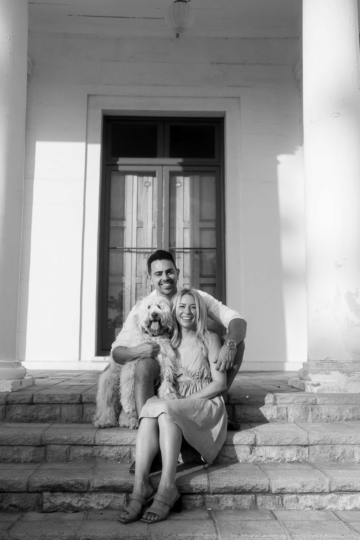 CAMERON AND SARAH (Pre-wedding photoshoot at Milk beach, Rose bay, Vaucluse)