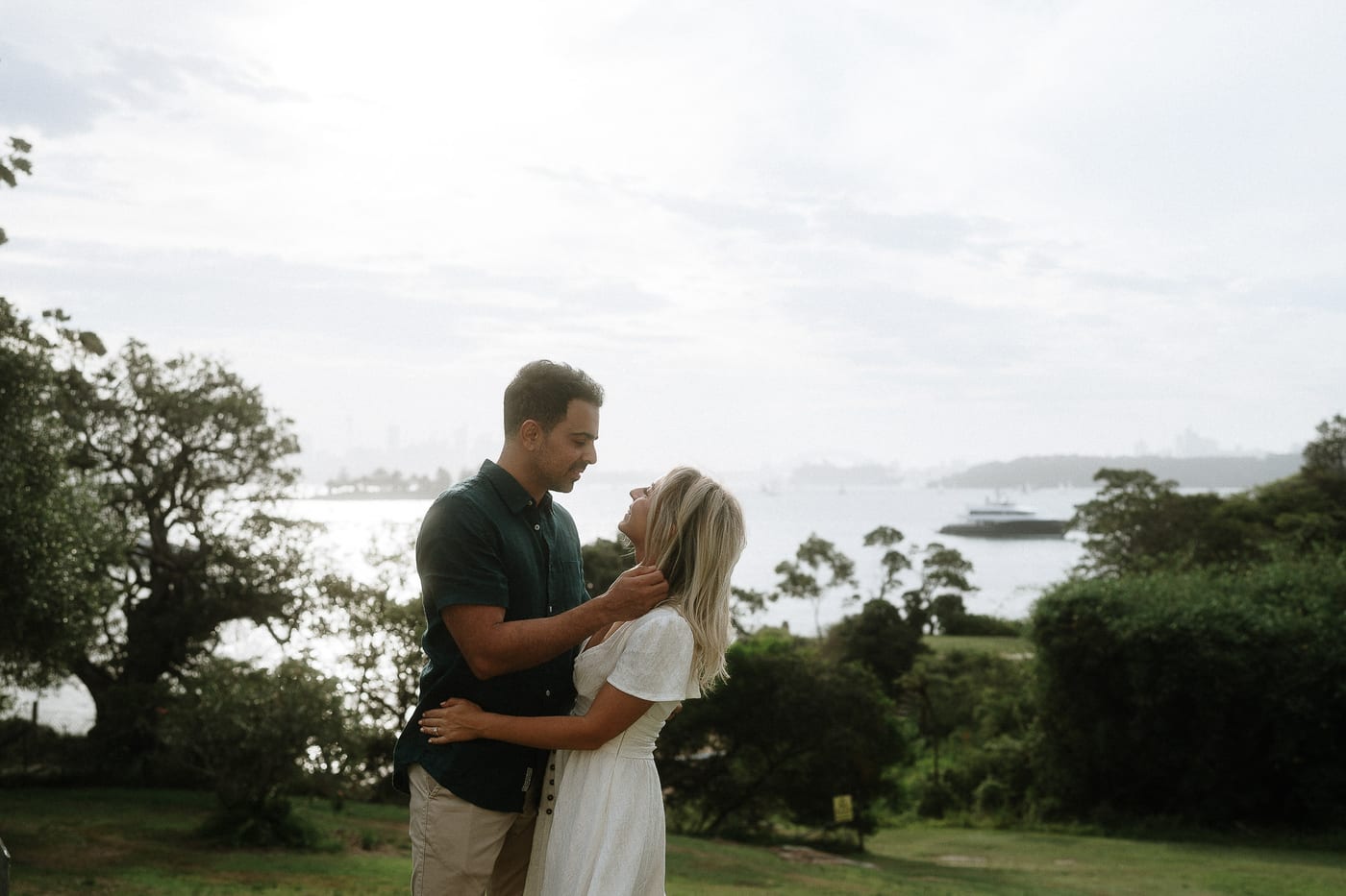 CAMERON AND SARAH (Pre-wedding photoshoot at Milk beach, Rose bay, Vaucluse)