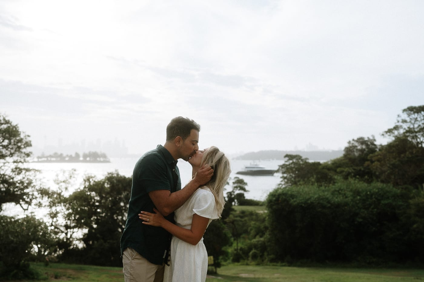 CAMERON AND SARAH (Pre-wedding photoshoot at Milk beach, Rose bay, Vaucluse)