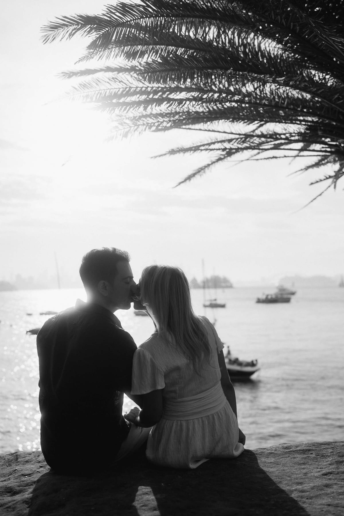 CAMERON AND SARAH (Pre-wedding photoshoot at Milk beach, Rose bay, Vaucluse)