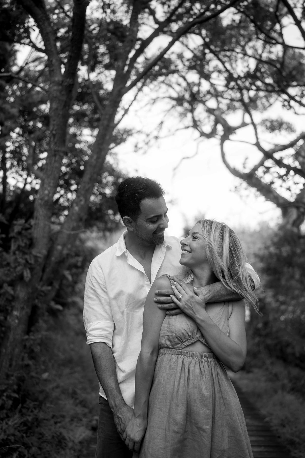CAMERON AND SARAH (Pre-wedding photoshoot at Milk beach, Rose bay, Vaucluse)