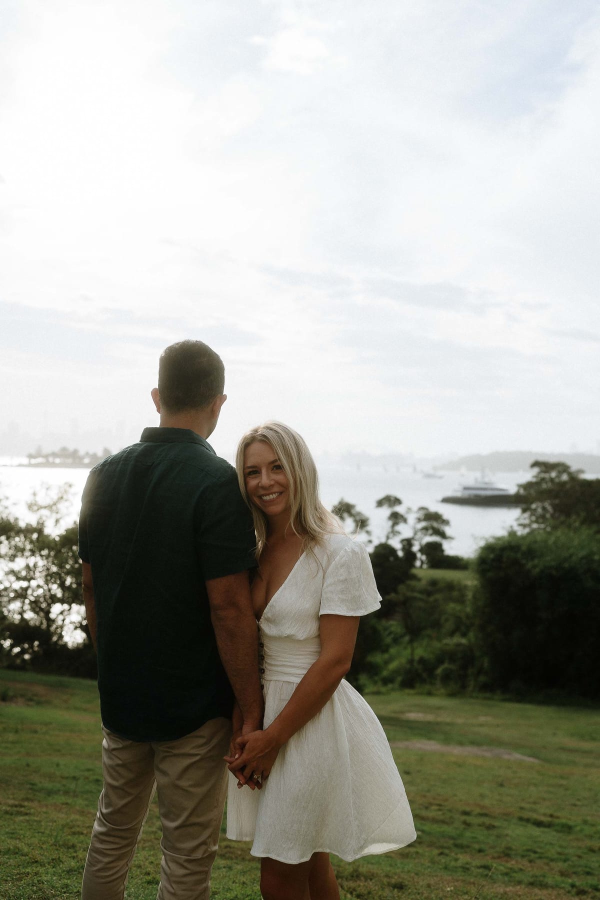 CAMERON AND SARAH (Pre-wedding photoshoot at Milk beach, Rose bay, Vaucluse)
