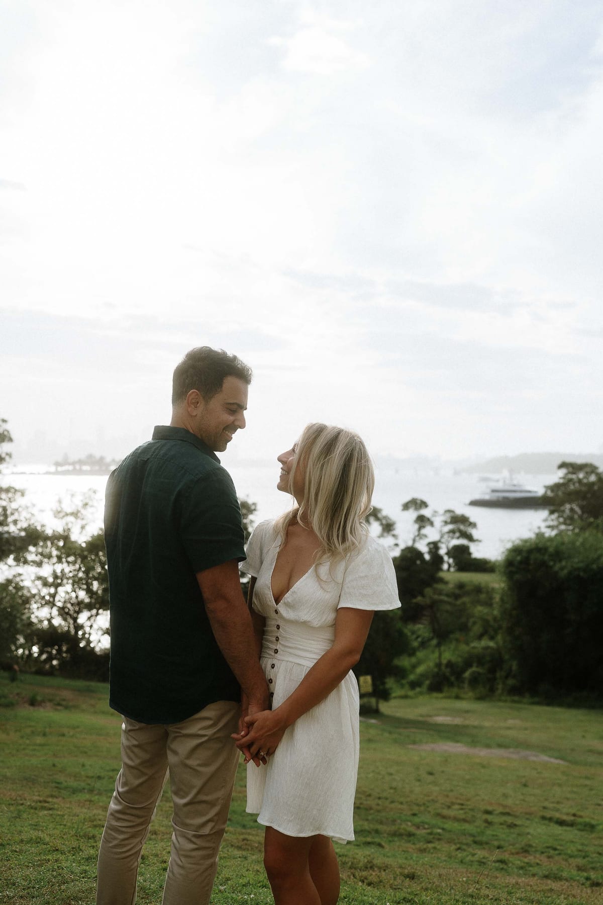 CAMERON AND SARAH (Pre-wedding photoshoot at Milk beach, Rose bay, Vaucluse)