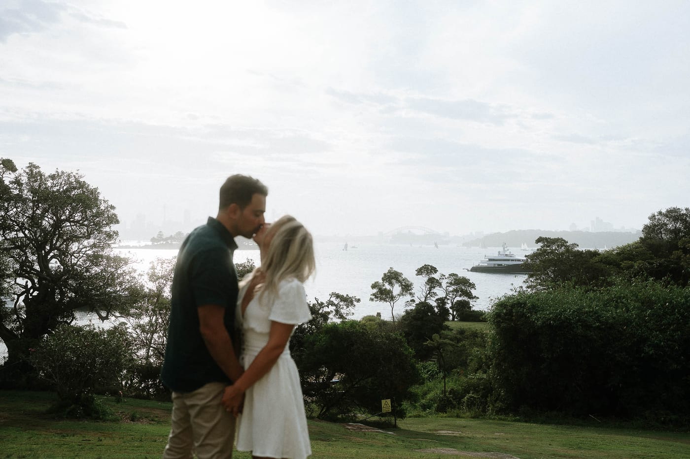 CAMERON AND SARAH (Pre-wedding photoshoot at Milk beach, Rose bay, Vaucluse)