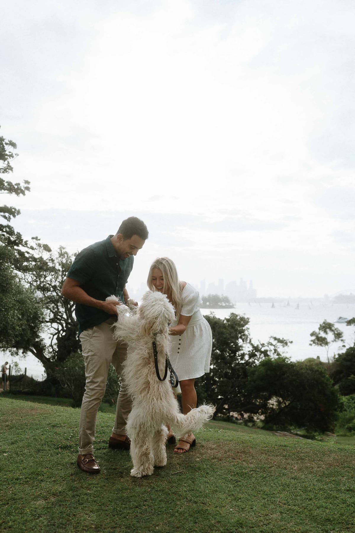 CAMERON AND SARAH (Pre-wedding photoshoot at Milk beach, Rose bay, Vaucluse)
