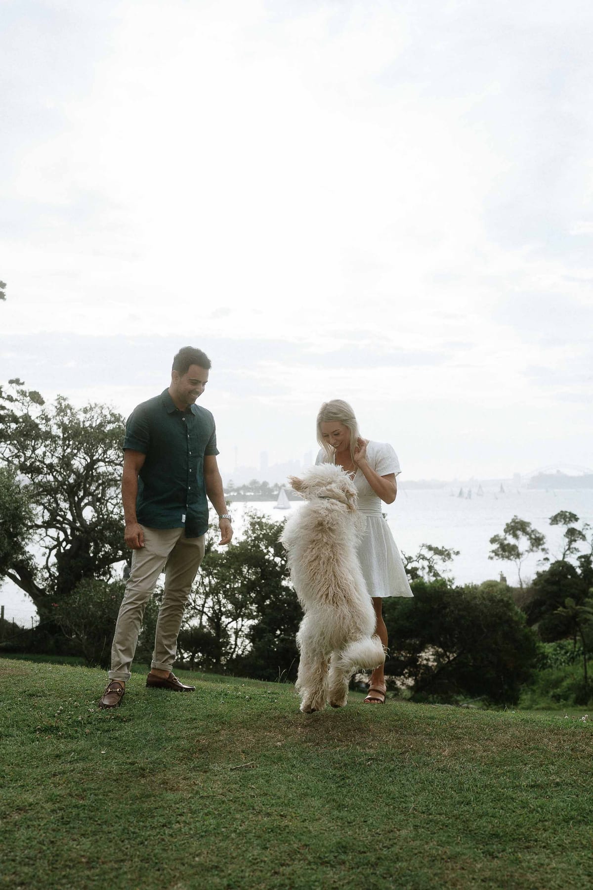 CAMERON AND SARAH (Pre-wedding photoshoot at Milk beach, Rose bay, Vaucluse)
