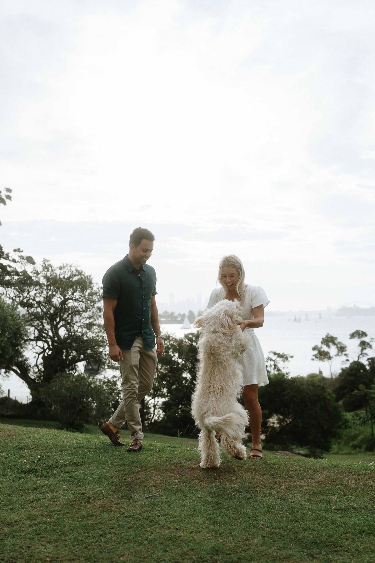 CAMERON AND SARAH (Pre-wedding photoshoot at Milk beach, Rose bay, Vaucluse)