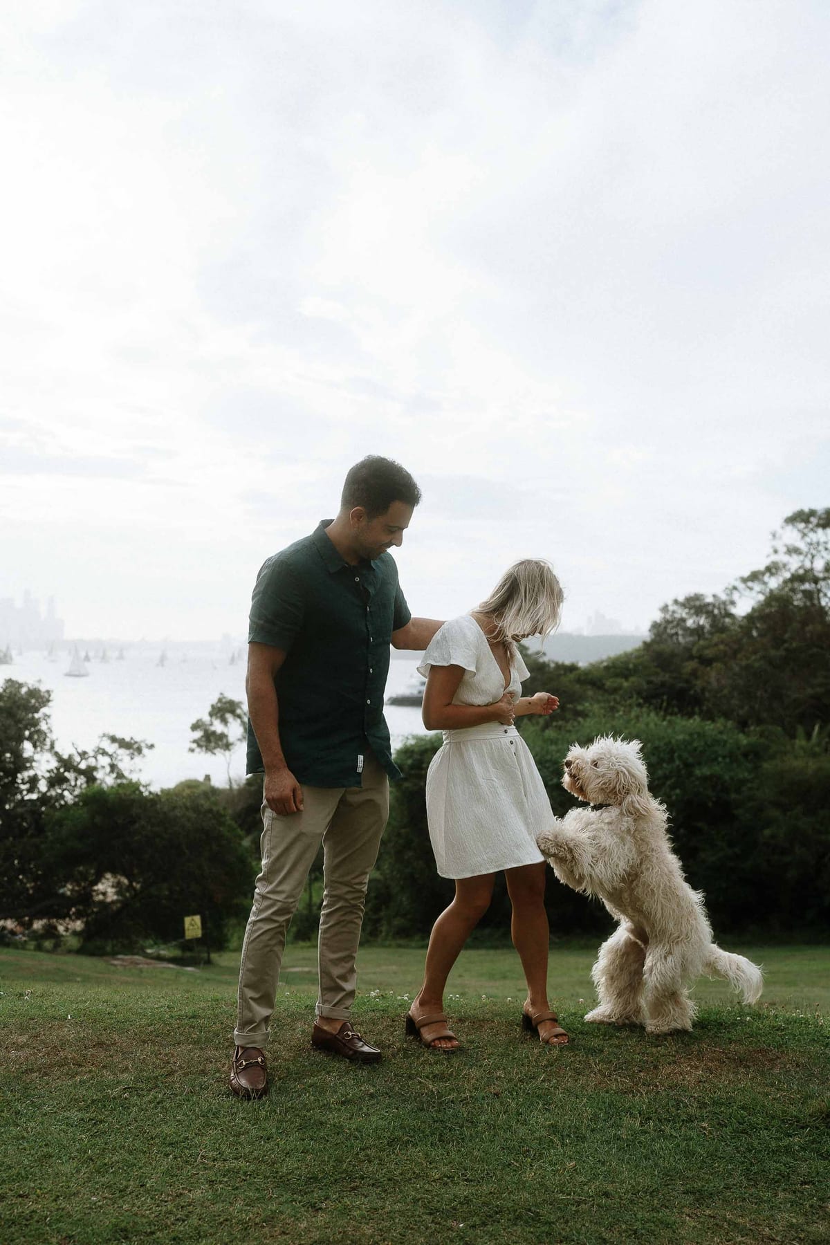 CAMERON AND SARAH (Pre-wedding photoshoot at Milk beach, Rose bay, Vaucluse)
