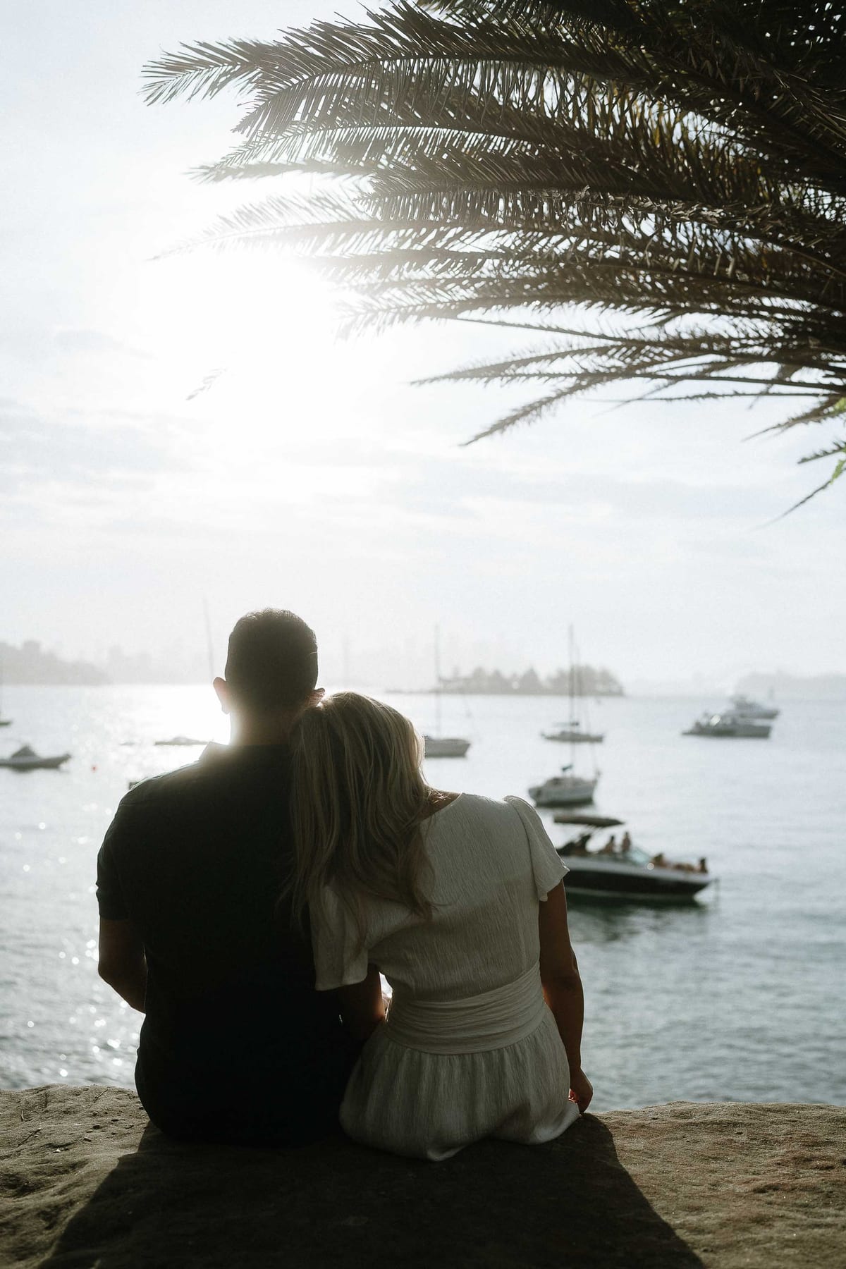 CAMERON AND SARAH (Pre-wedding photoshoot at Milk beach, Rose bay, Vaucluse)