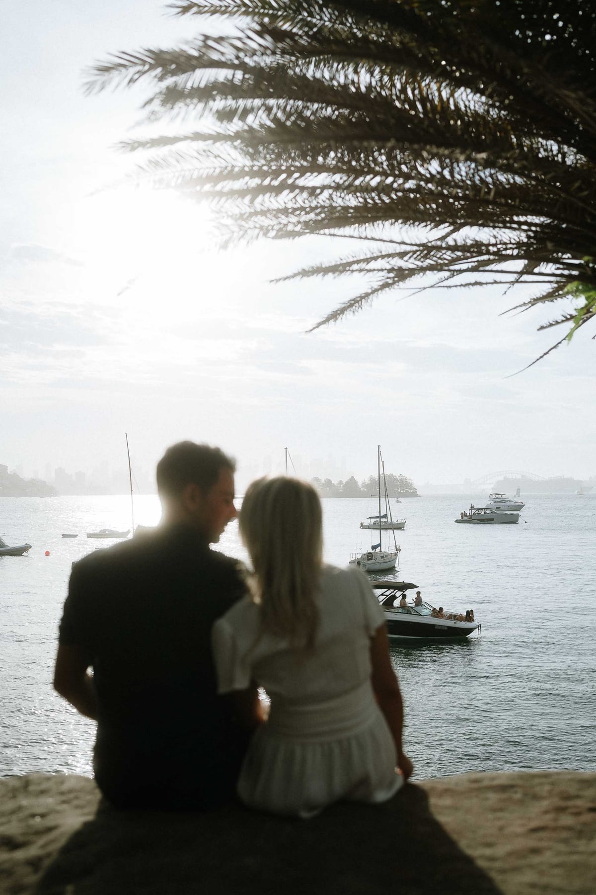 CAMERON AND SARAH (Pre-wedding photoshoot at Milk beach, Rose bay, Vaucluse)