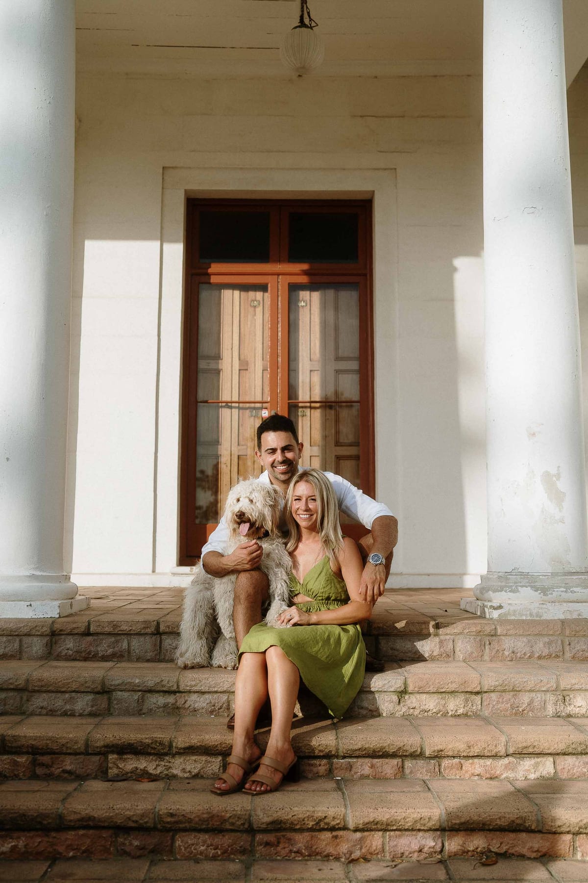 CAMERON AND SARAH (Pre-wedding photoshoot at Milk beach, Rose bay, Vaucluse)