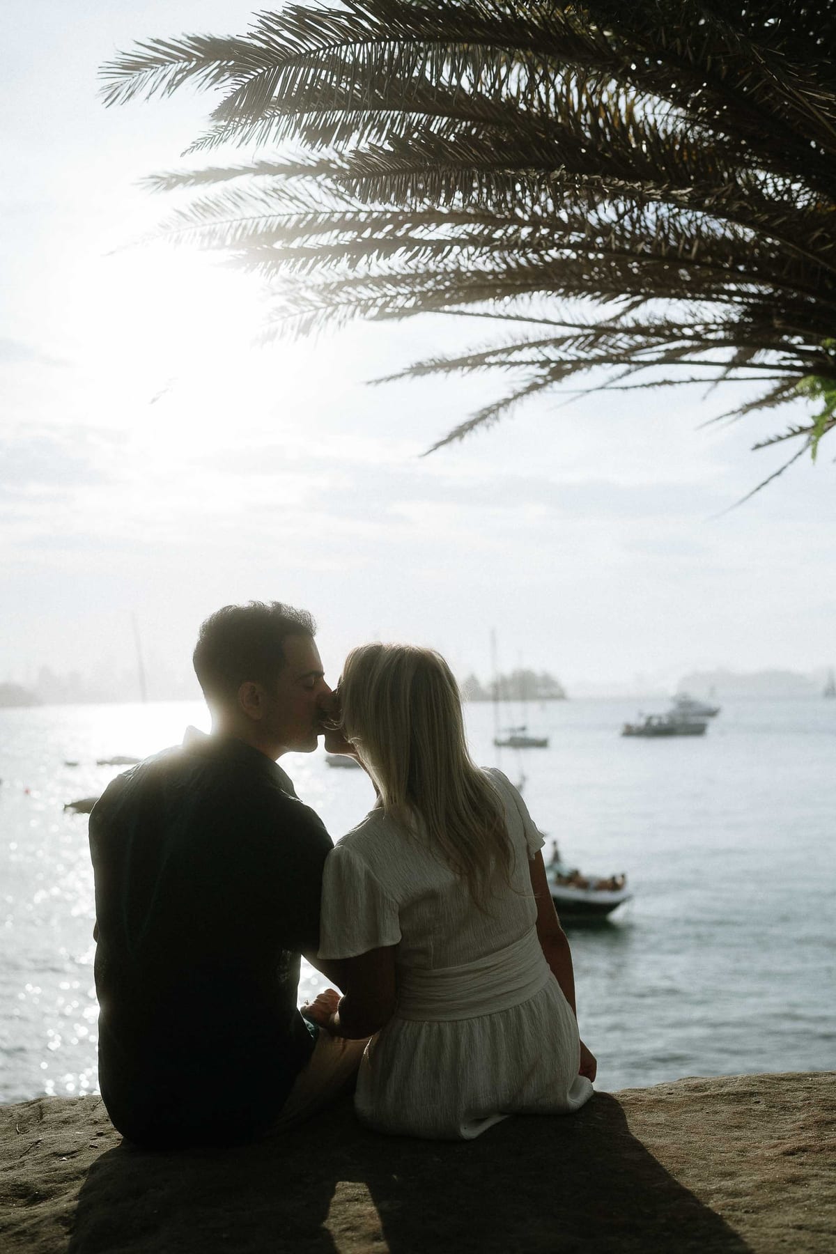 CAMERON AND SARAH (Pre-wedding photoshoot at Milk beach, Rose bay, Vaucluse)