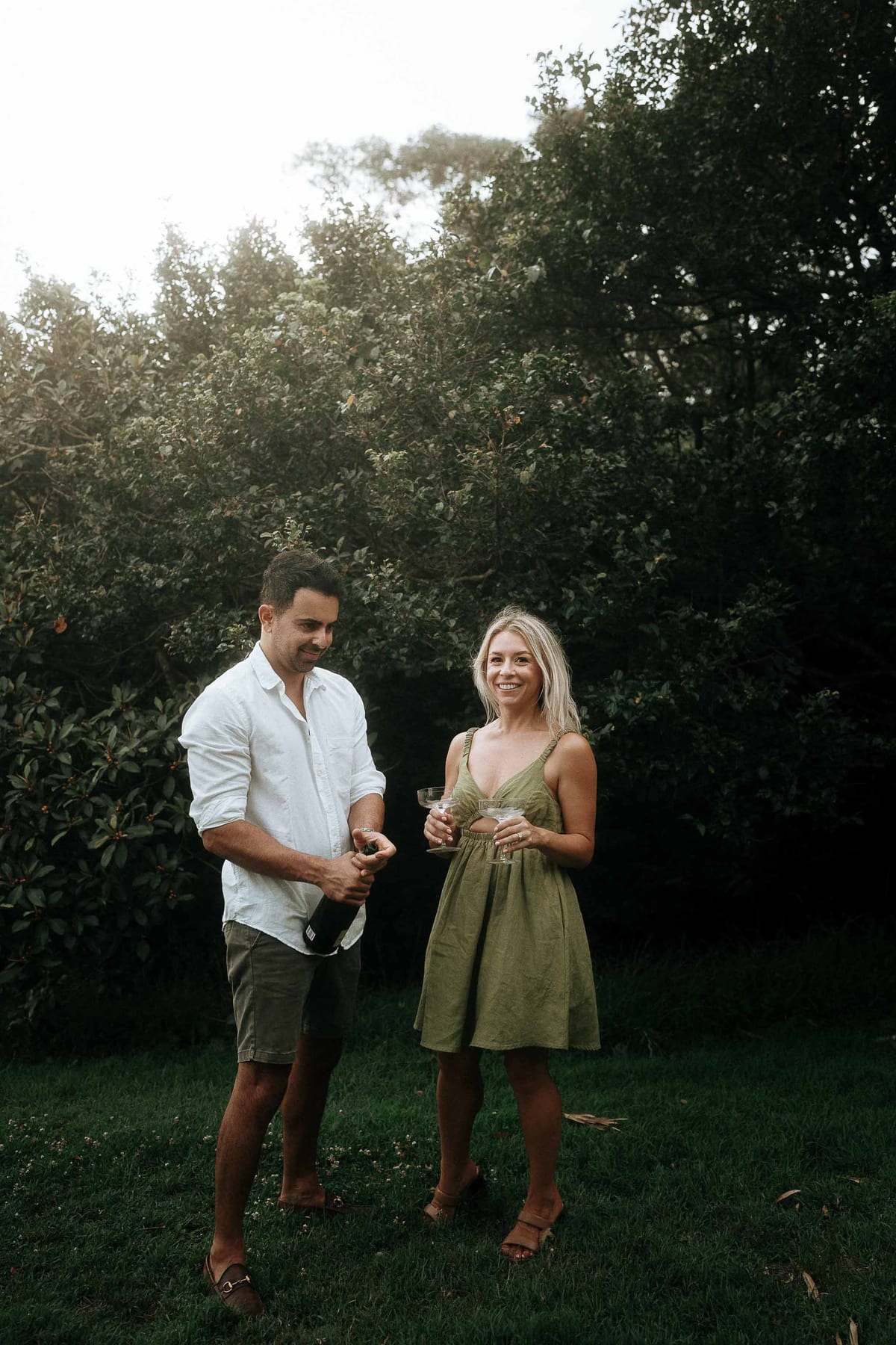 CAMERON AND SARAH (Pre-wedding photoshoot at Milk beach, Rose bay, Vaucluse)