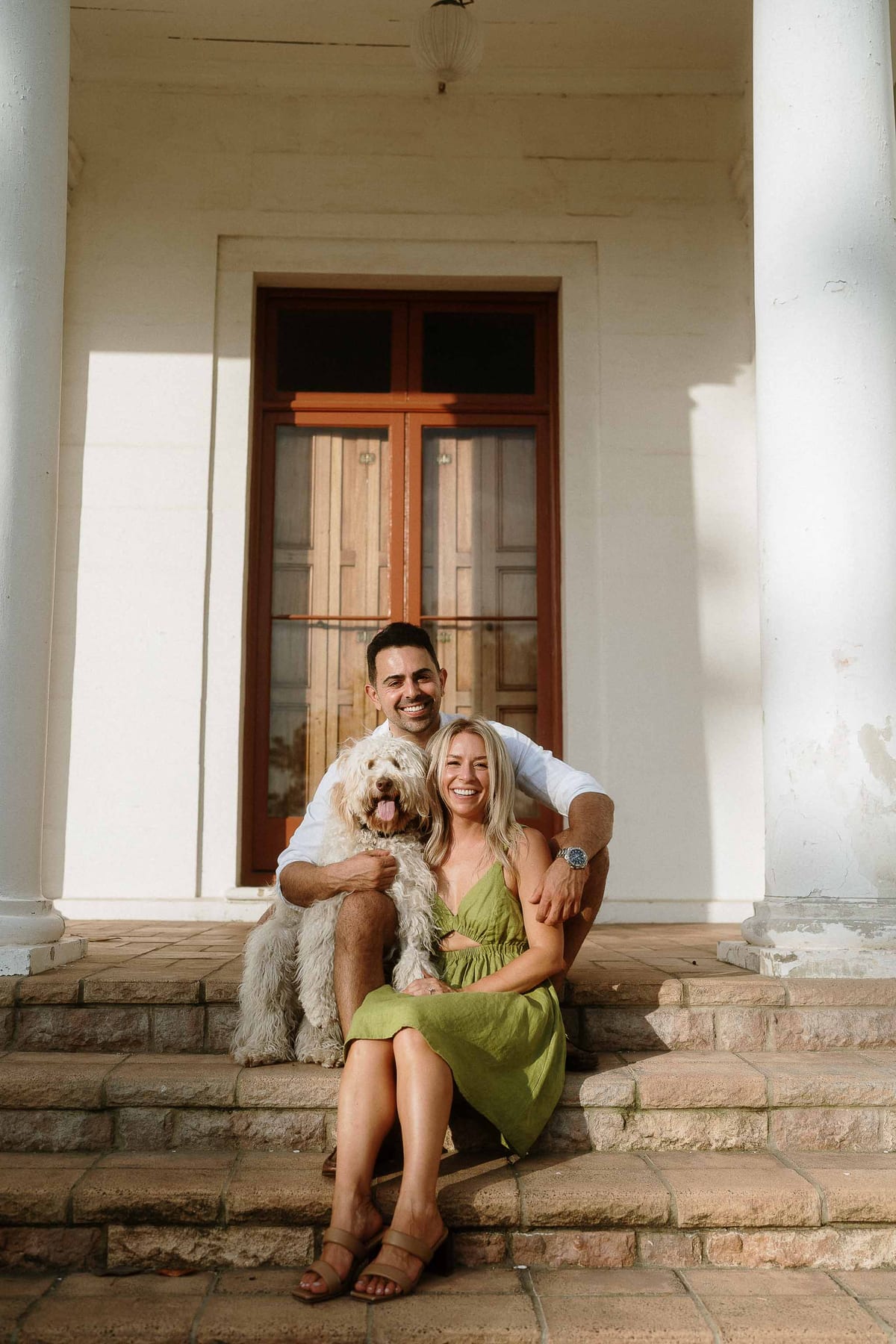 CAMERON AND SARAH (Pre-wedding photoshoot at Milk beach, Rose bay, Vaucluse)