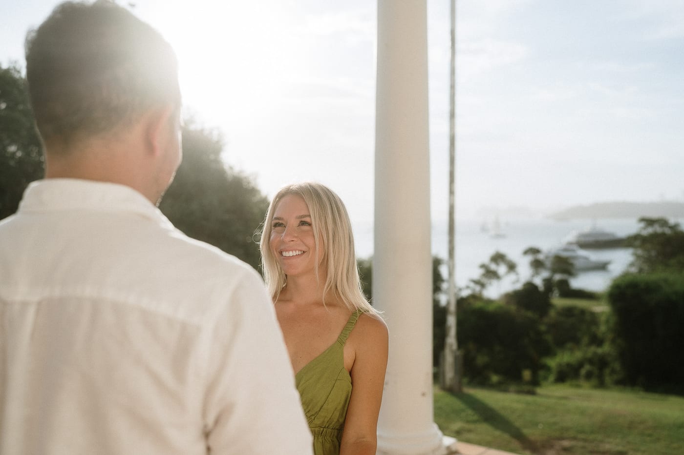 CAMERON AND SARAH (Pre-wedding photoshoot at Milk beach, Rose bay, Vaucluse)