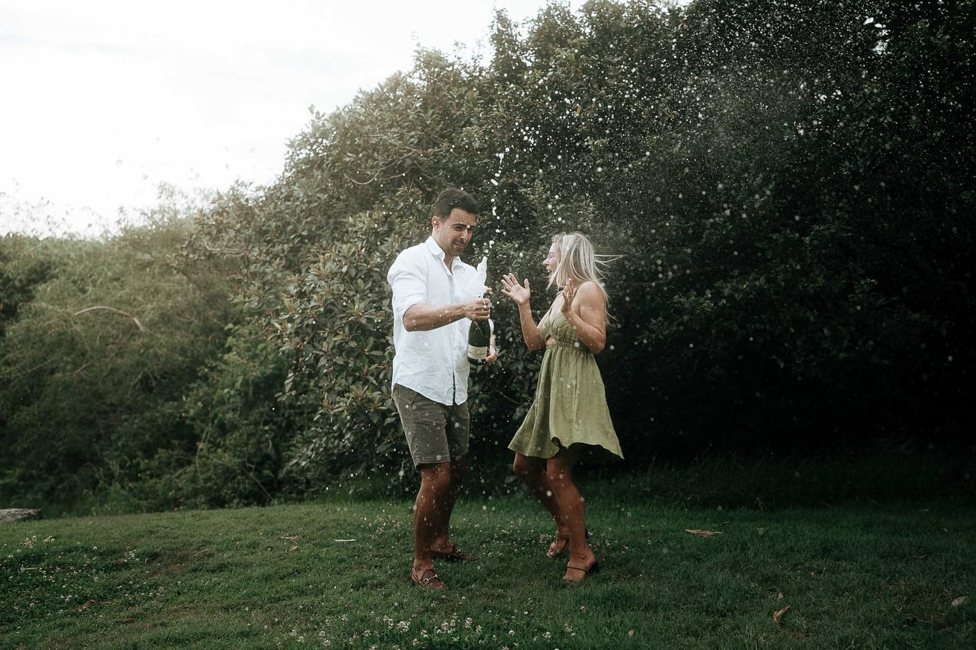 CAMERON AND SARAH (Pre-wedding photoshoot at Milk beach, Rose bay, Vaucluse)