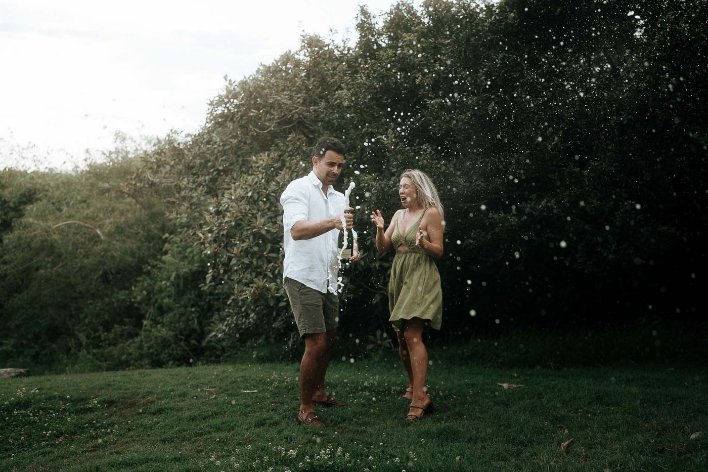 CAMERON AND SARAH (Pre-wedding photoshoot at Milk beach, Rose bay, Vaucluse)