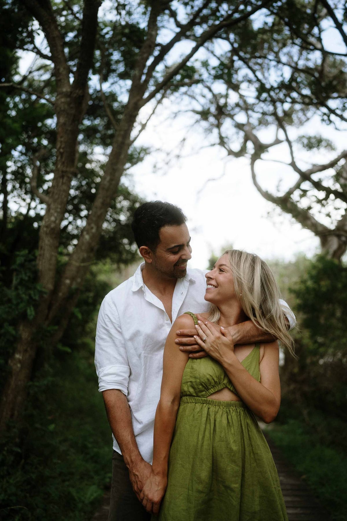 CAMERON AND SARAH (Pre-wedding photoshoot at Milk beach, Rose bay, Vaucluse)