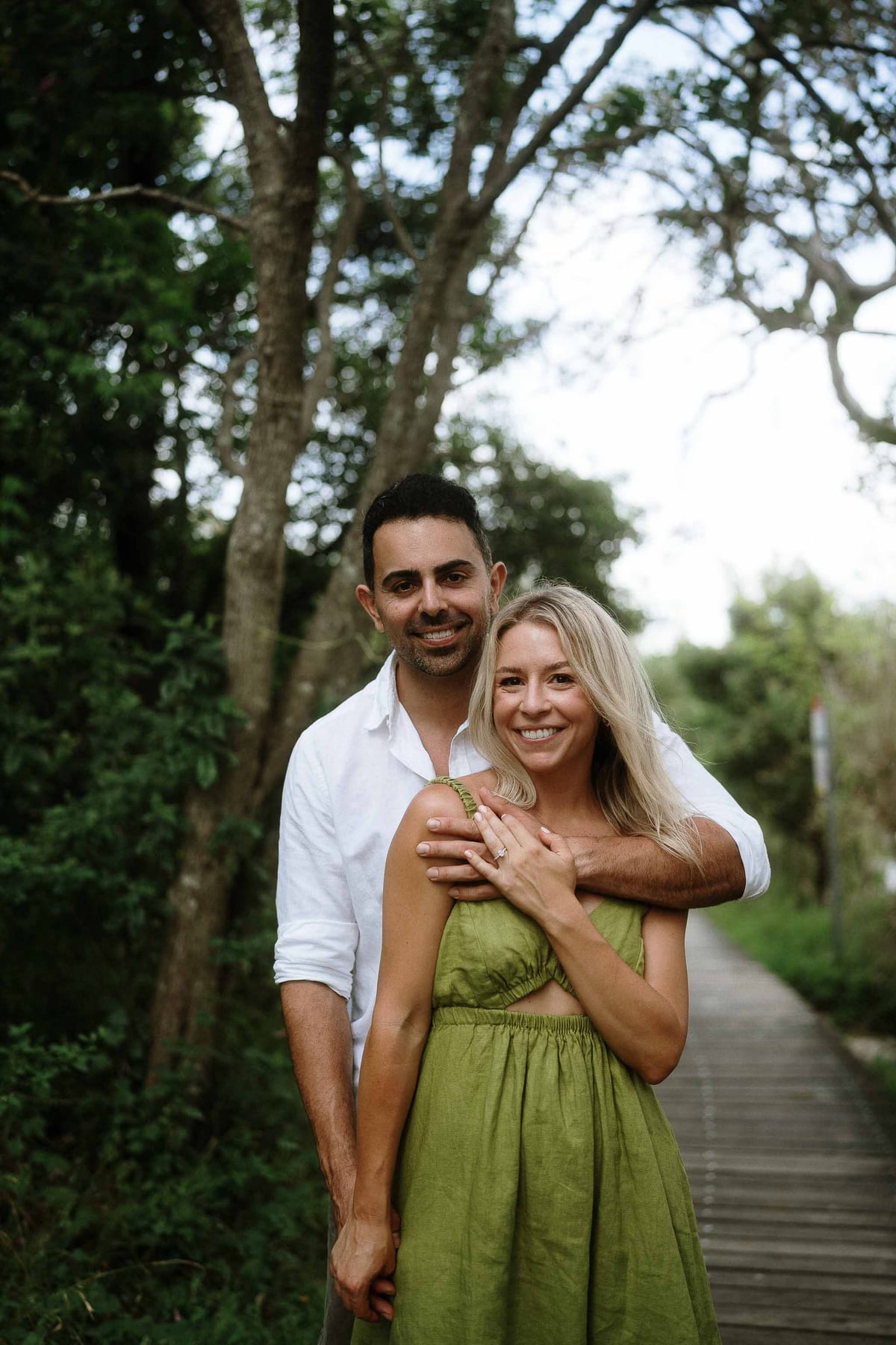 CAMERON AND SARAH (Pre-wedding photoshoot at Milk beach, Rose bay, Vaucluse)