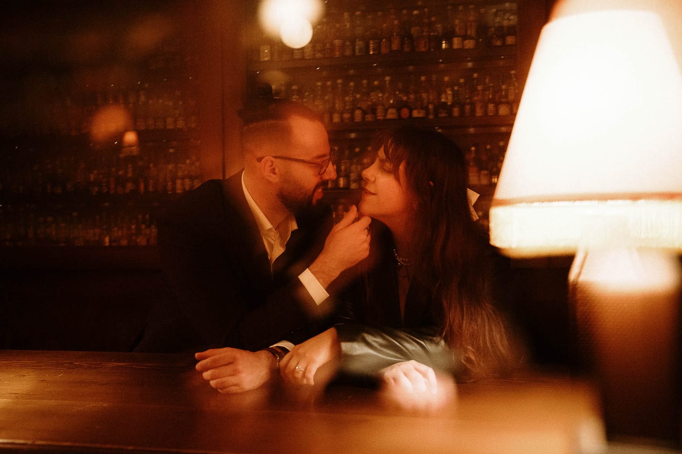 SAMANTHA AND JEREMY (Couple photoshoot at the Restaurant Hubert and Martin Place)